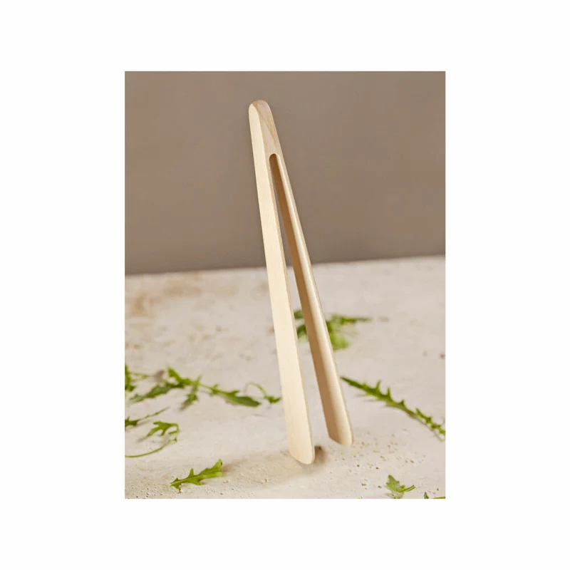 Zone Denmark Küchenzange Singles, Küchenpinzette, Buchenholz, Natur, 26 cm, 29625