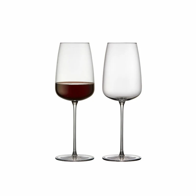 Lyngby Glas Rotweinglas Veneto 2er Set, Weingläser, Glas, Transparent, 540 ml, 31514