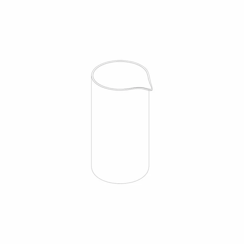 Stelton Glas für Pressfilterkanne Emma, Ersatzteil, Borosilikatglas, Clear, R-133