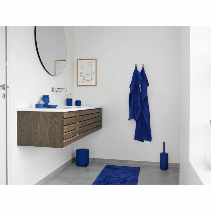 Zone Denmark Handtuch Classic Indigo Blue, 100% Baumwolle, Blau, 50 x 70 cm, 31572