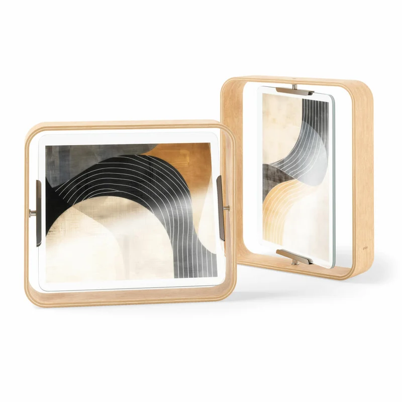 Umbra Tischbilderrahmen Bellwood, Fotorahmen, Holz, Glas, Natur, 10x15 cm, 1022486-390