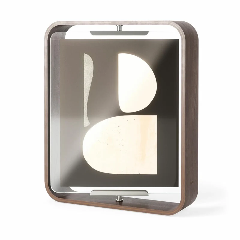 Umbra Tischbilderrahmen Bellwood, Fotorahmen, Holz, Glas, Walnuss Antik, für 10x15 cm, 1022486-746