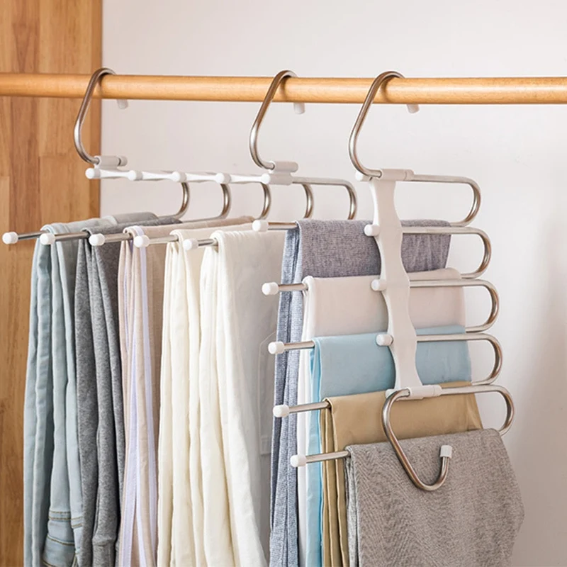 Rangement Pantalons - Organiseur Armoire Multifonctionnel