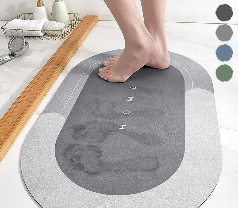 Tapis Salle de Bain - Séchage Rapide - Antidérapant