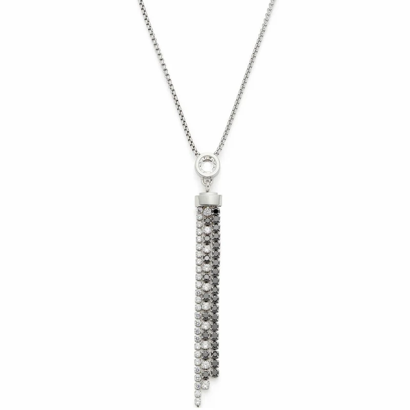 Leonardo Jewels Halskette 42 Atura, Kette, Schmuckkette, Modeschmuck, Edelstahl, Glasperlen, Zirkonia, 024316