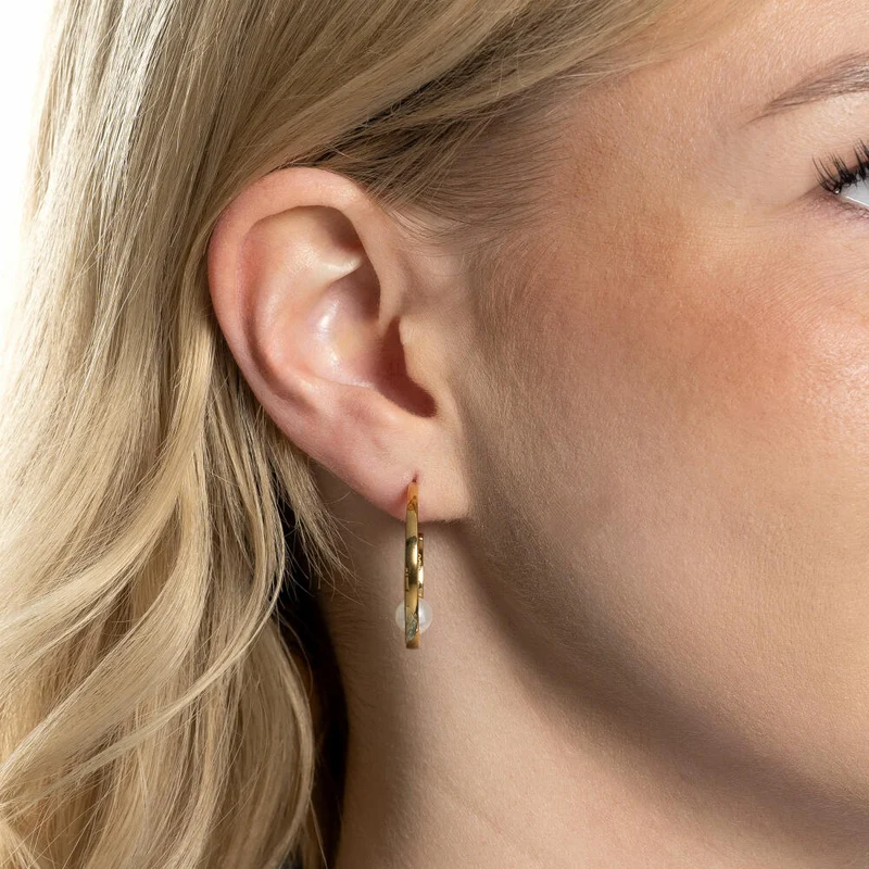 Leonardo Jewels Ohrstecker gold Lucinda, Ohrring, Ohrschmuck, Schmuck, Edelstahl IP gold, Perlen , 024332