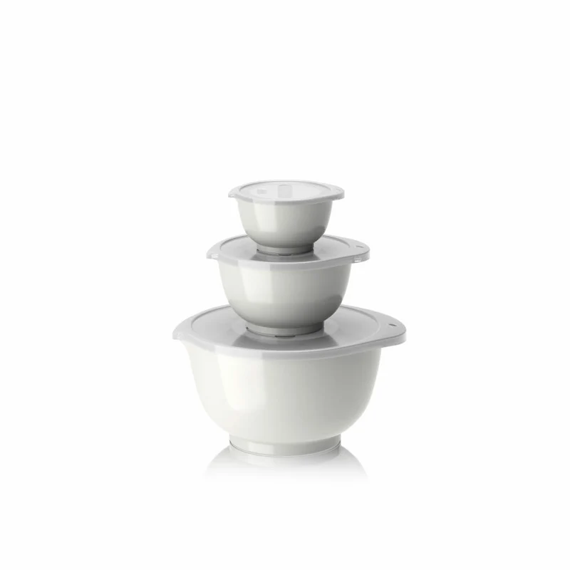 Rosti Schüssel-Set Margrethe New 6-tlg., Durostima, Weiß, 0.25 + 0.75 + 3 L, 29940