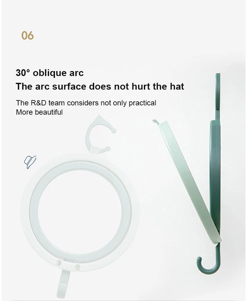 Multi-Purpose Creative Round Hook Hanger