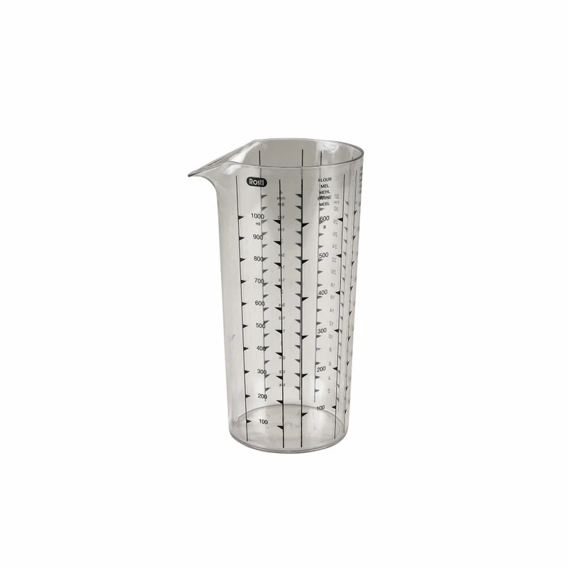 Rosti Messbecher, Rührbecher, SAN-Kunststoff, Transparent, 1 L, 11337