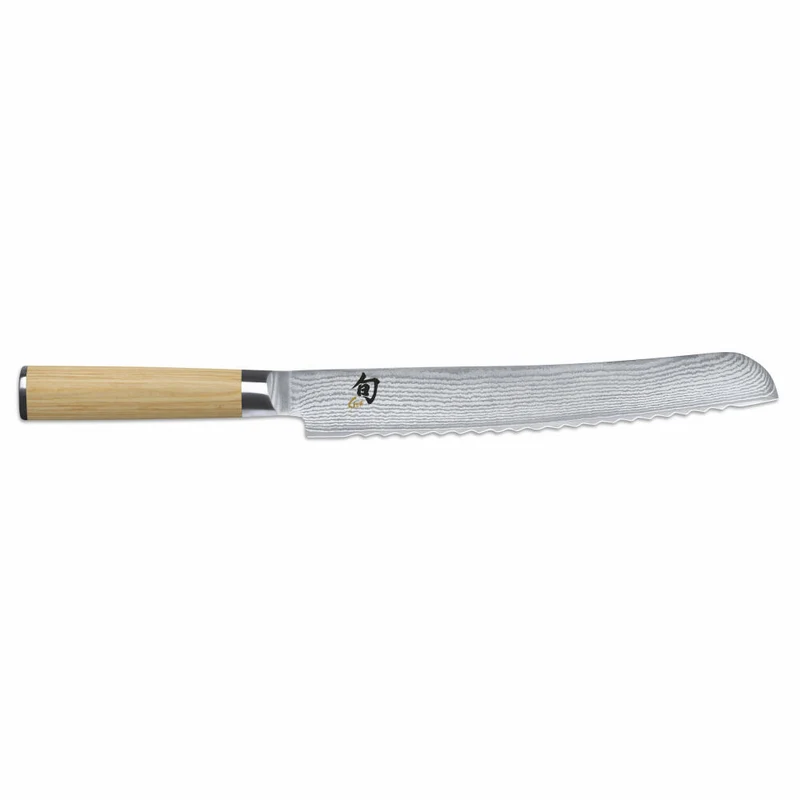 Kai Shun Classic White Set, 2-tlg., Brotmesser, Messer, Blade Guard Klingenschutz, DM0705W-W24