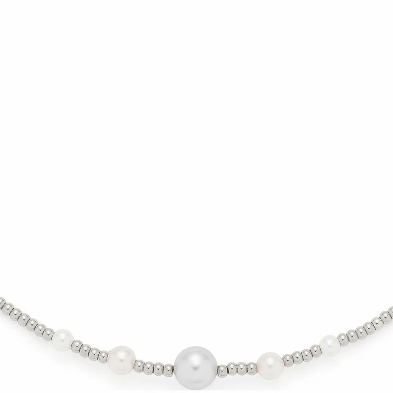 Leonardo Jewels Halskette 45 Elsana, Kette, Schmuckkette, Modeschmuck, Edelstahl, Perlen , 024333