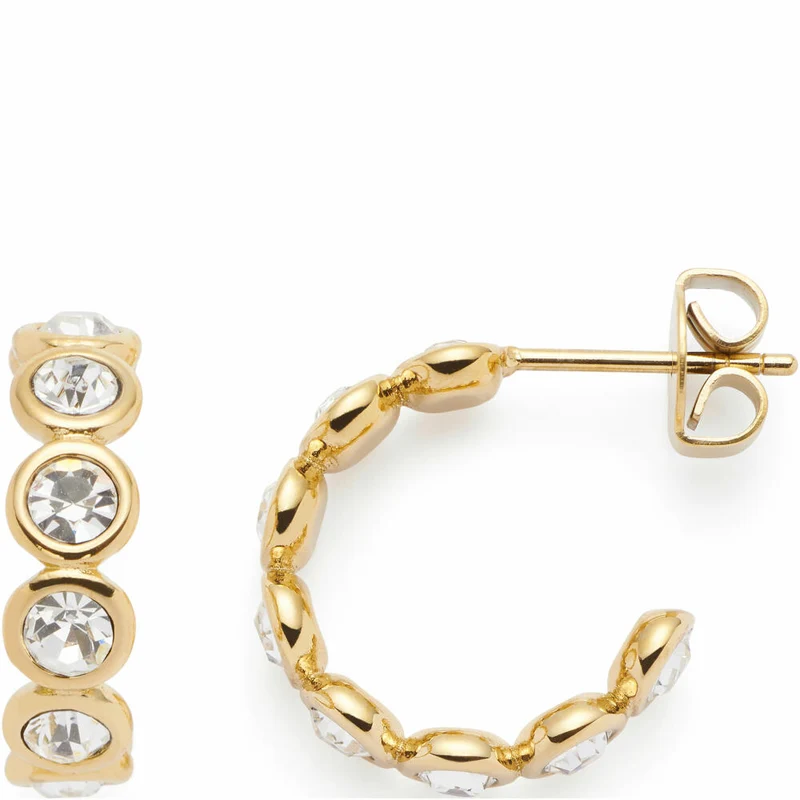 Leonardo Jewels Ohrstecker Cremona gold, Ohrring, Ohrschmuck, Schmuck, Edelstahl IP gold, Zirkonia, 024339