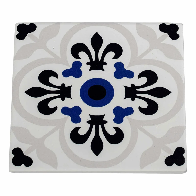 Maxwell & Williams Medina Topfuntersetzer, Keramikuntersetzer, Keramikablage, Ablage, Keramik/ Kork, 15 cm, DU0071