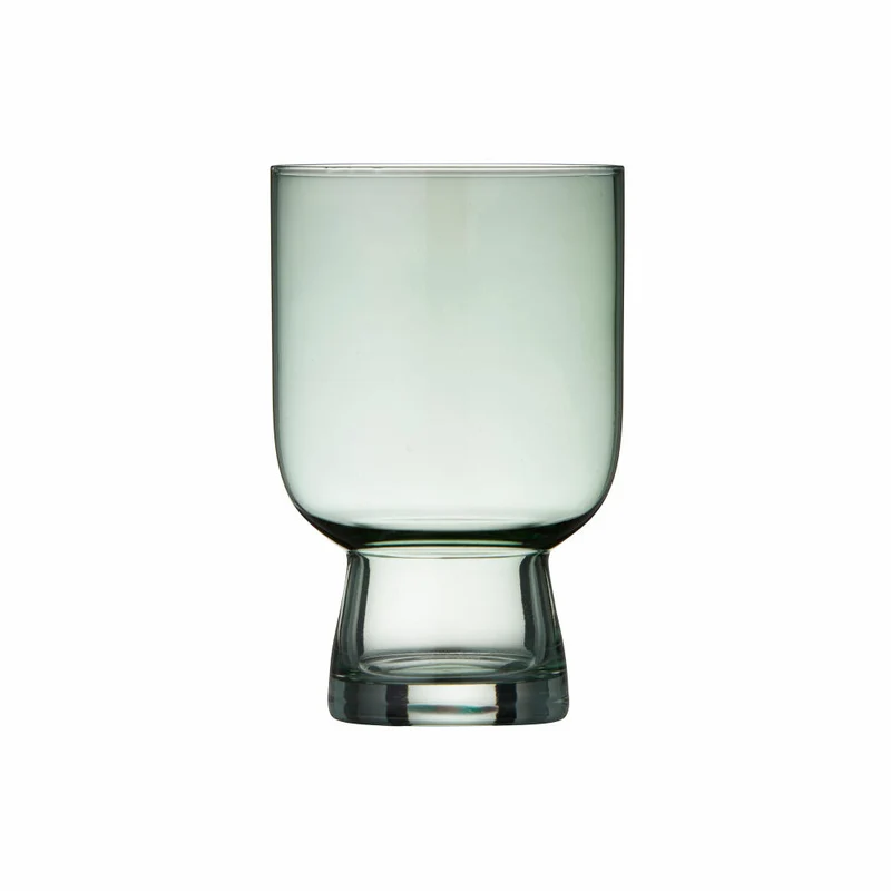 Lyngby Glas Wasserglas Sorrento 4er Set, Becher, Glas, Grün, 300 ml, 32746