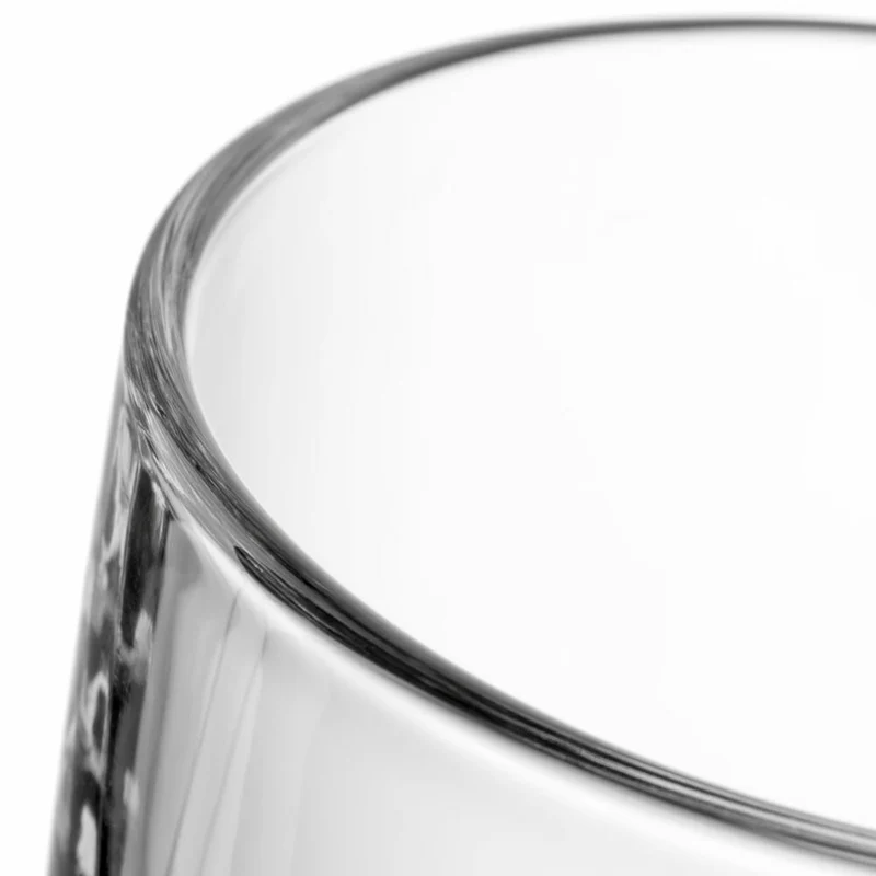 Leonardo Tasse Ufficio Smile, Kaffeetasse, Becher, Glastasse, Kalk-Natron-Glas, 400 ml, 047080