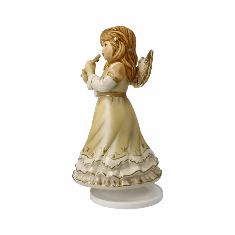 Goebel Engel Stille Nacht mit Musikwerk, Dekofigur, Steingut, Champagner, 16.5 cm, 41685071
