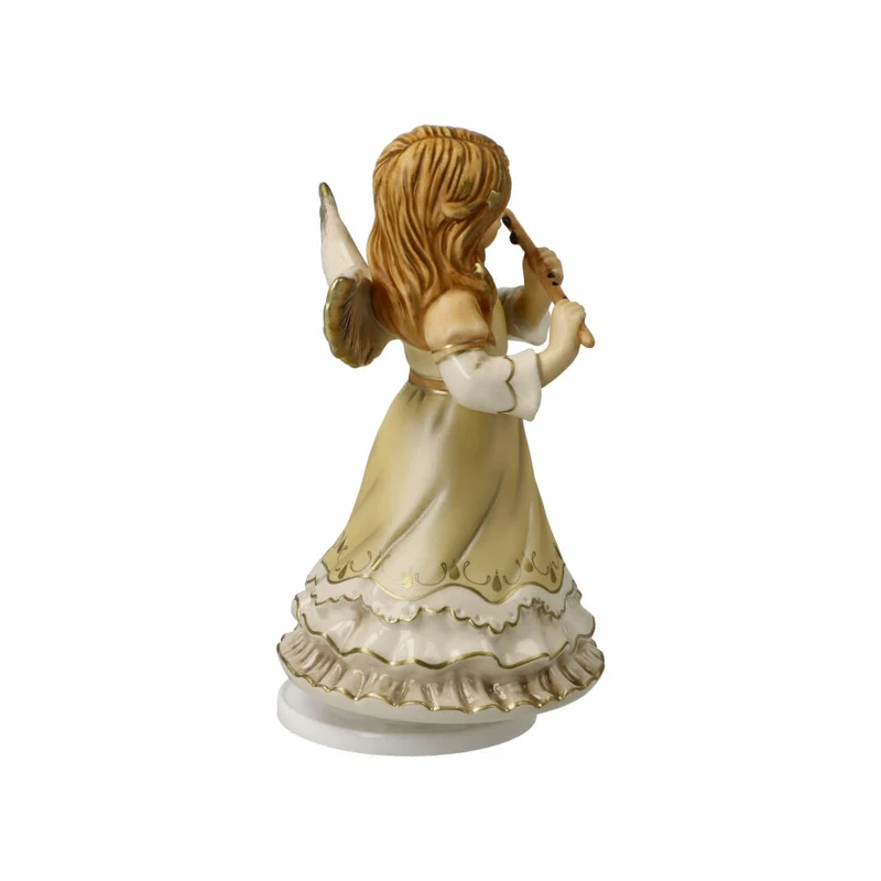 Goebel Engel Stille Nacht mit Musikwerk, Dekofigur, Steingut, Champagner, 16.5 cm, 41685071