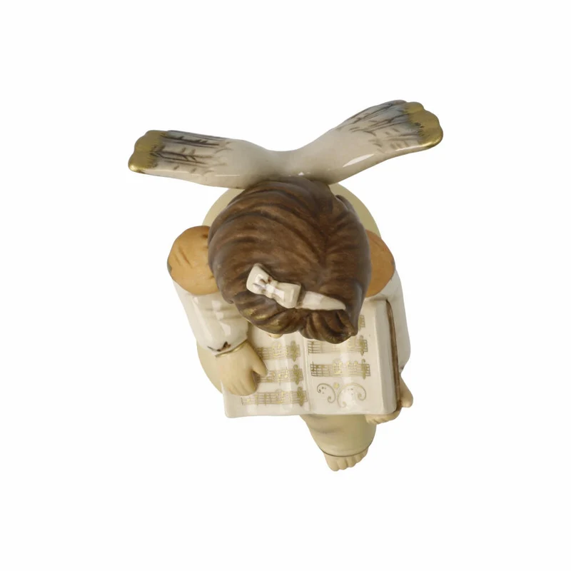 Goebel Engel Liederstunde, Dekofigur, Steingut, Champagner, 10 cm, 41651071
