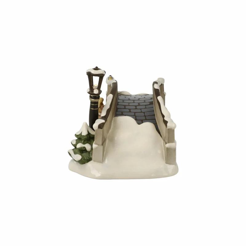 Goebel Figur Brücke zum Park, mit LED-Beleuchtung, Steingut, Bunt, 11.5 cm, 66704661