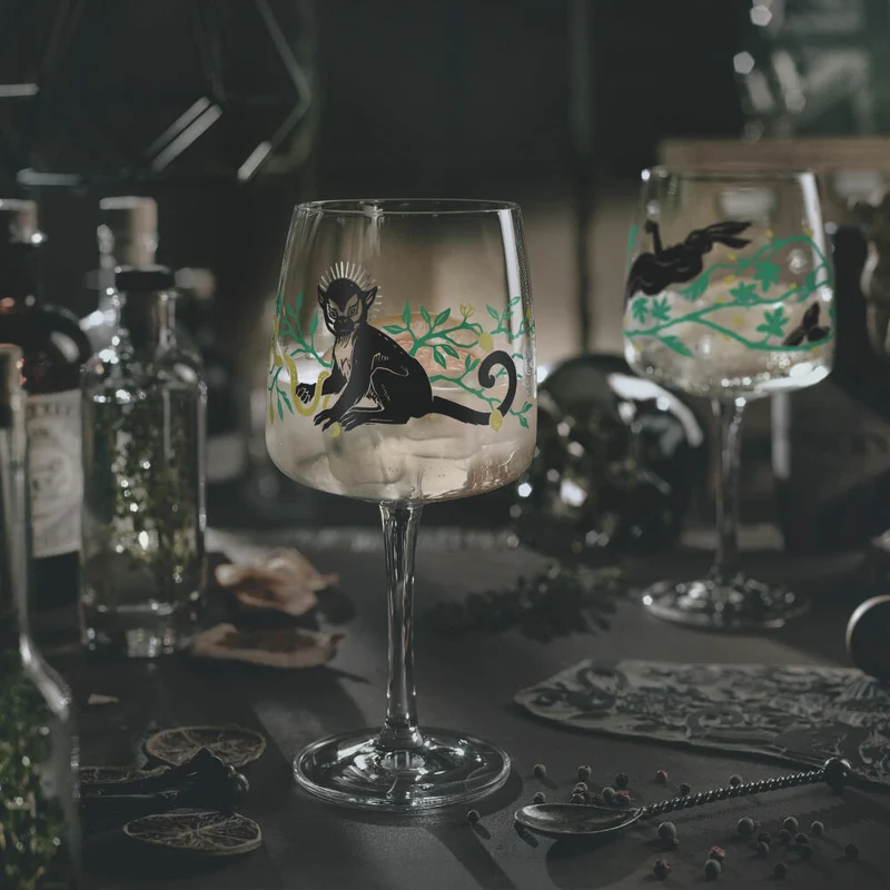 Ritzenhoff Gin-Becher Fabelkraft Gin 001, Gin Glas, Karin Rytter, Kristallglas, 700 ml, 3458001