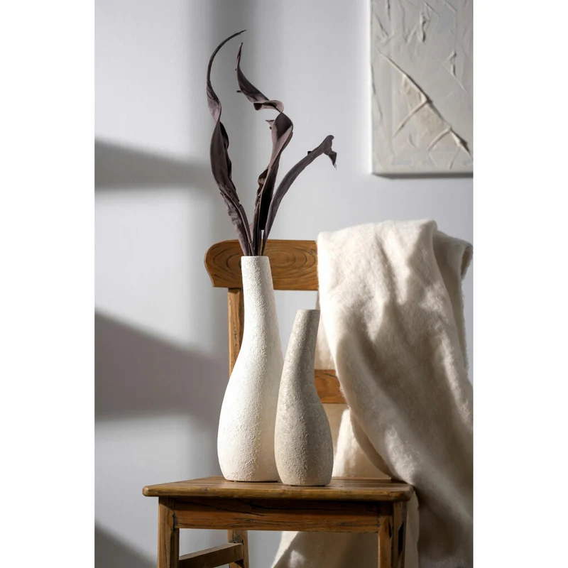 Leonardo Keramikvase Arco, Vase, Dekovase, Blumenvase, Tischvase, Keramik, Taupe, H 30 cm, 059008