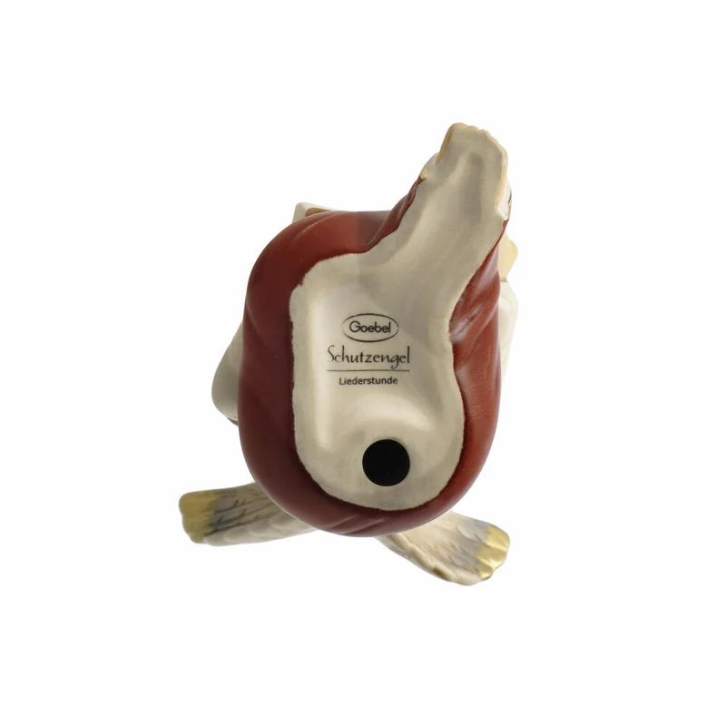 Goebel Engel Liederstunde, Dekofigur, Steingut, Bordeaux, 10 cm, 41651291