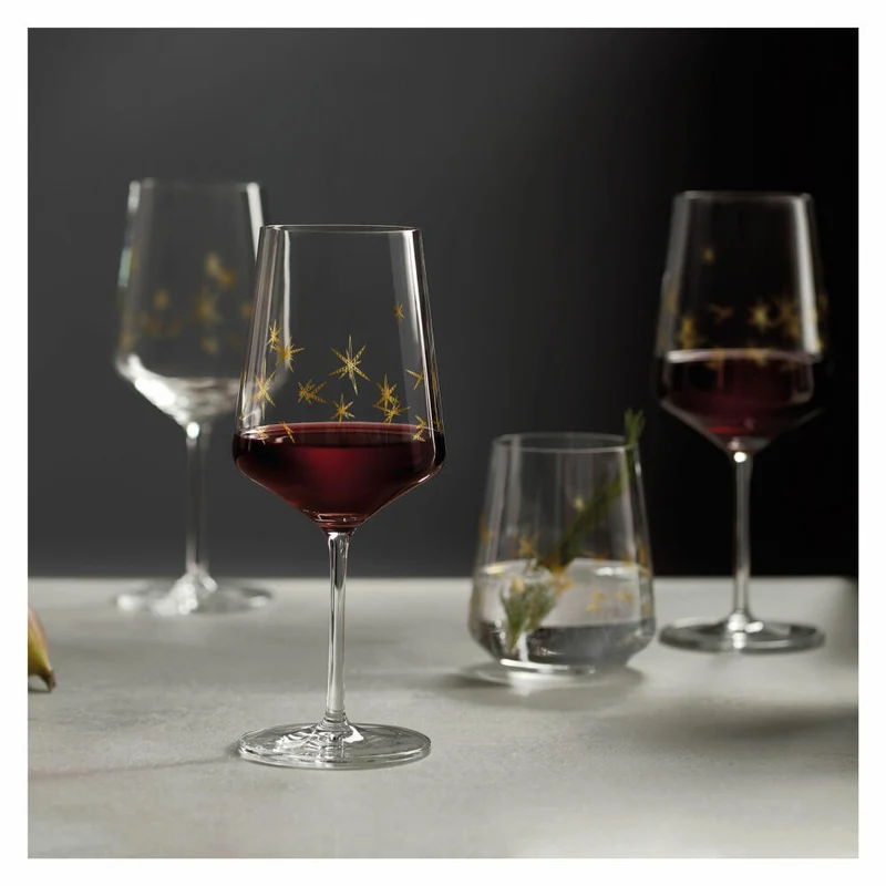 Ritzenhoff Rotweinglas Celebration Deluxe 003, 6er Set, Romi Bohnenberg, Kristallglas, 540 ml, A0454460