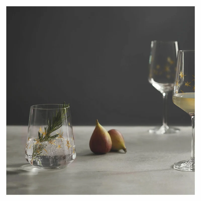 Ritzenhoff Wasserglas Celebration Deluxe 003, 6er Set, Romi Bohnenberg, Kristallglas, 510 ml, A0454480