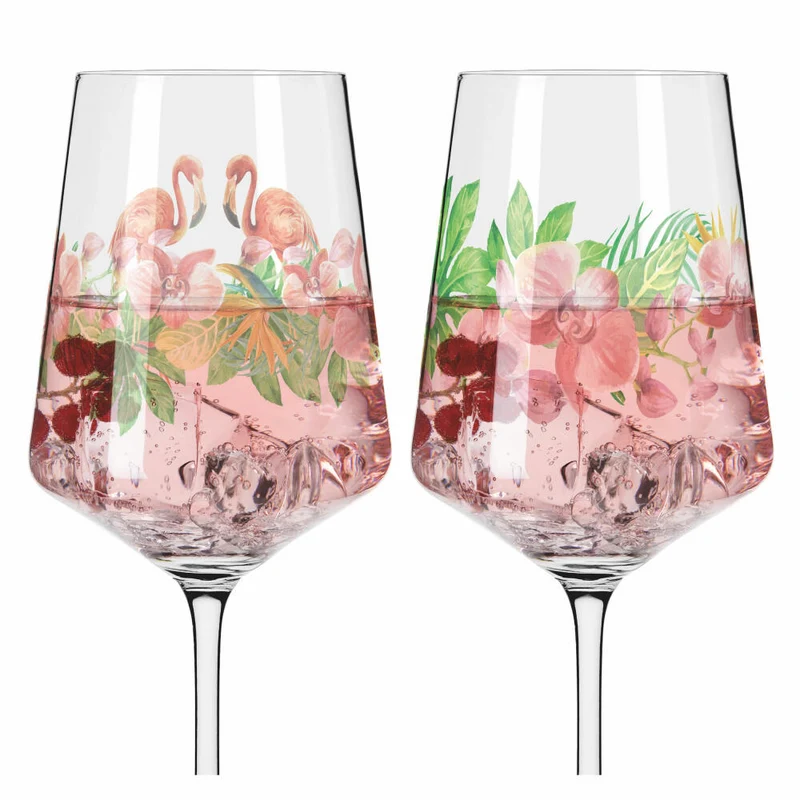 Ritzenhoff Sommersonett Aperitifglas 2er-Set 005, Artur Hakobyan, Kristallglas, 544 ml, 3461005