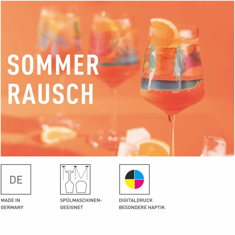 Ritzenhoff Sommerrausch Aperitifglas 013, Burkhard Neie, Kristallglas, 544 ml, 2841013