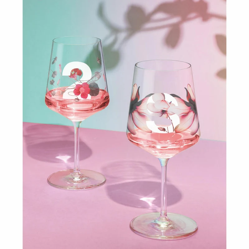 Ritzenhoff Aperol-Glas Sommersonett Sprizz 2er-Set 002, Aperitifglas, Xavier Esclusa Trias, Kristallglas, 544 ml, 3461002