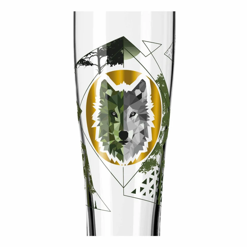 Ritzenhoff Weizenbiergläser Brauchzeit Weizen 2er-Set 002, Weizenglas, Sonja Eikler, Glas, 646 ml, 3481002