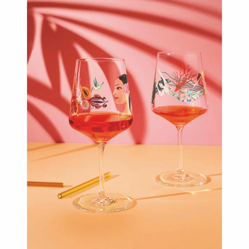 Ritzenhoff Aperol-Glas Sommerrausch Aperizzo 005, Olaf Hajek, Kristallglas, 544 ml, 2841005