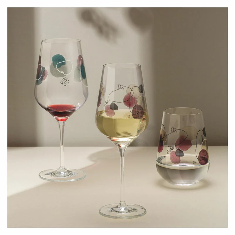 Ritzenhoff Wasserglas-Set Sommerwendtraum 02, 2-teilig, Romi Bohnenberg, Kristallglas, 540 ml, 3621002