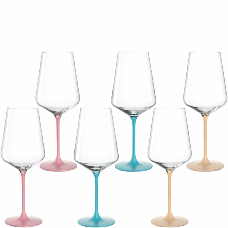 Leonardo Kelchglas Brera, 6er Set, Weinglas, Cocktailglas, Aperitifglas, Kalk-Natron-Glas, 560 ml, 046980