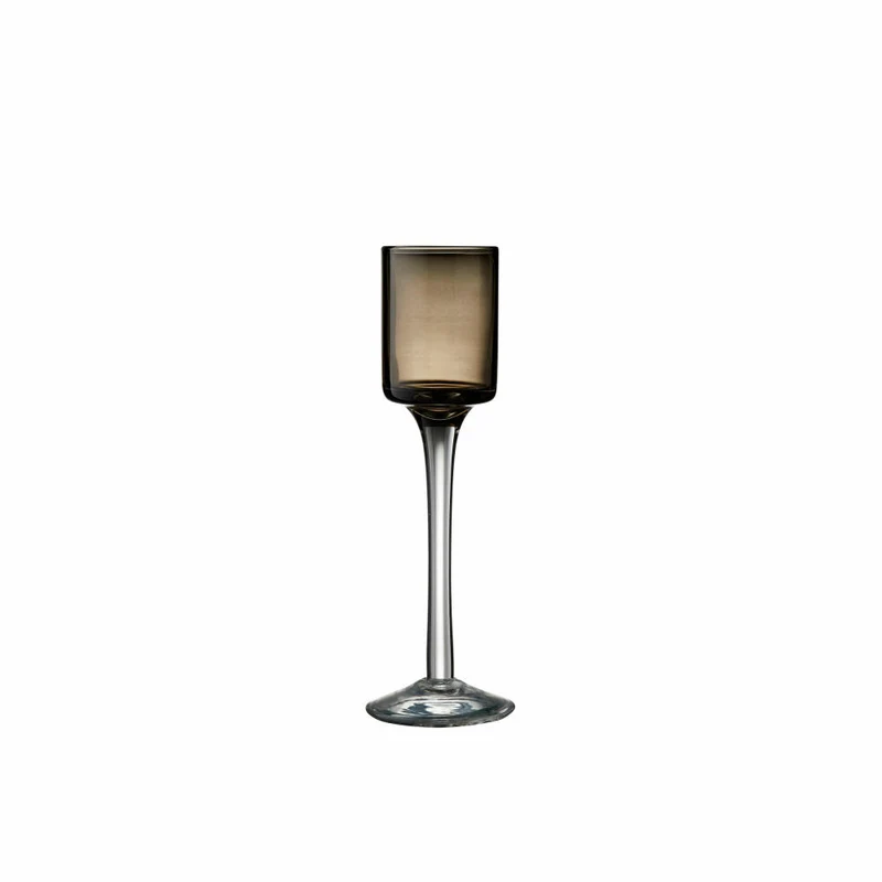 Lyngby Glas Schnapsglas-Set 6-tlg., Stielgläser für Spirituosen, Glas, Bunt, 916208