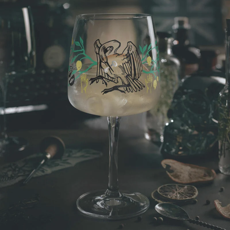 Ritzenhoff Gin-Becher Fabelkraft Gin 003, Gin Glas, Karin Rytter, Kristallglas, 700 ml, 3458003