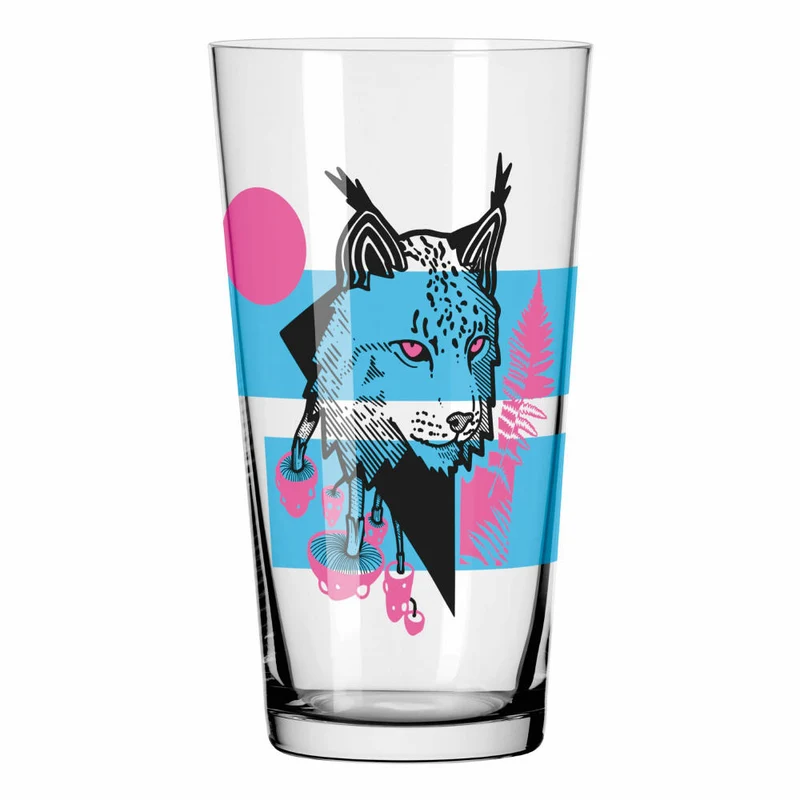 Ritzenhoff Trinkbecher Farbknall 2er-Set 003, Becher, Daniel Fatemi , Kristallglas, 432 ml, 3491003