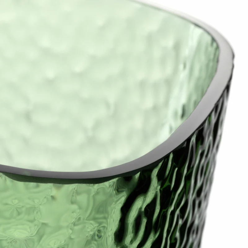 Leonardo Vase Martello, Dekovase, Blumenvase, Glas, Grün, H 29 cm, 033201