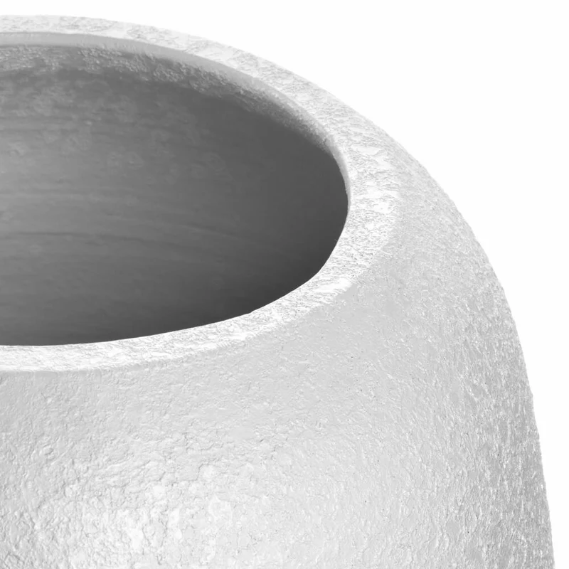 Leonardo Keramikvase Trogolo, Vase, Blumenvase, Dekovase, Keramik, Weiß, H 30 cm, 033205