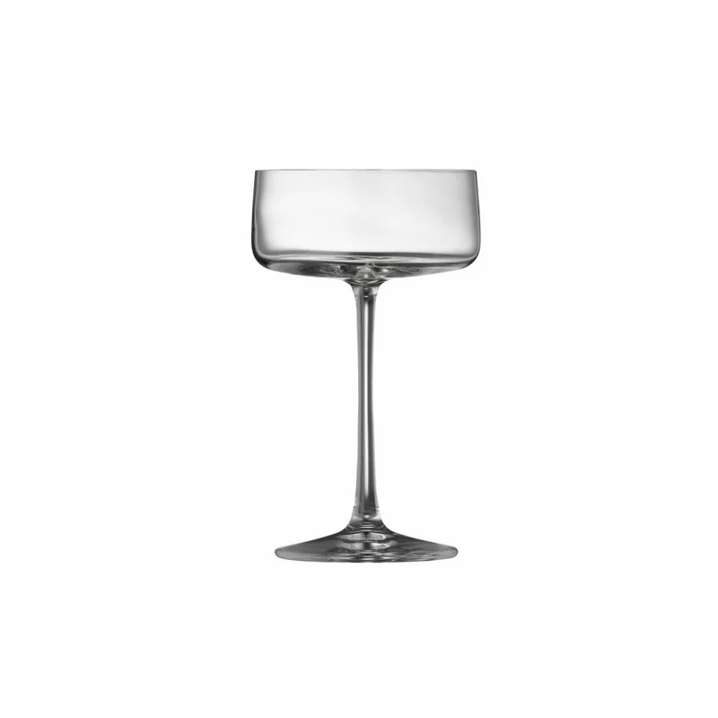 Lyngby Glas Champagner-Schale Zero 4er Set, Kristallglas, Klar, 260 ml, 12269