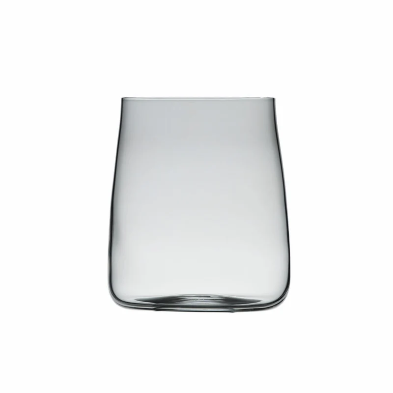 Lyngby Glas Wasserglas Zero 6er Set, Becher, Kristallglas, Transparent, 420 ml, 23793