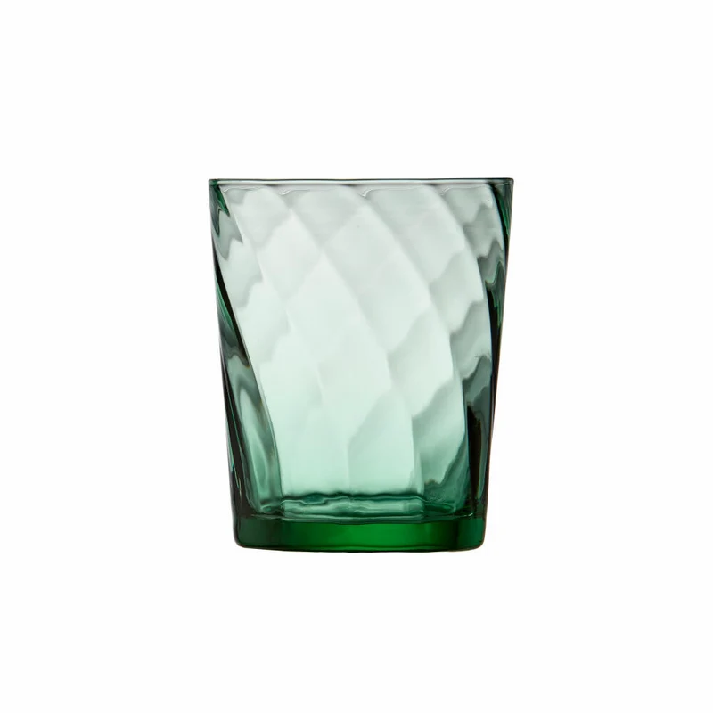 Lyngby Glas Wasserglas Vienna 4er Set, Becher, Glas, Grün, 300 ml, 30187