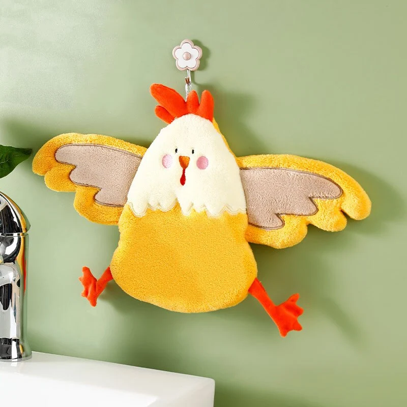 Chicken Shaped Quick Drying Hand Towel