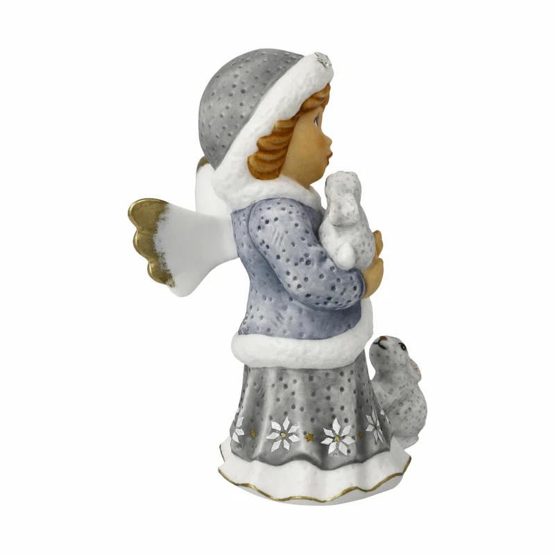 Goebel Engel Winterspaziergang, Biskuit-Porzellan, Bunt, Limited Edition, 11751061