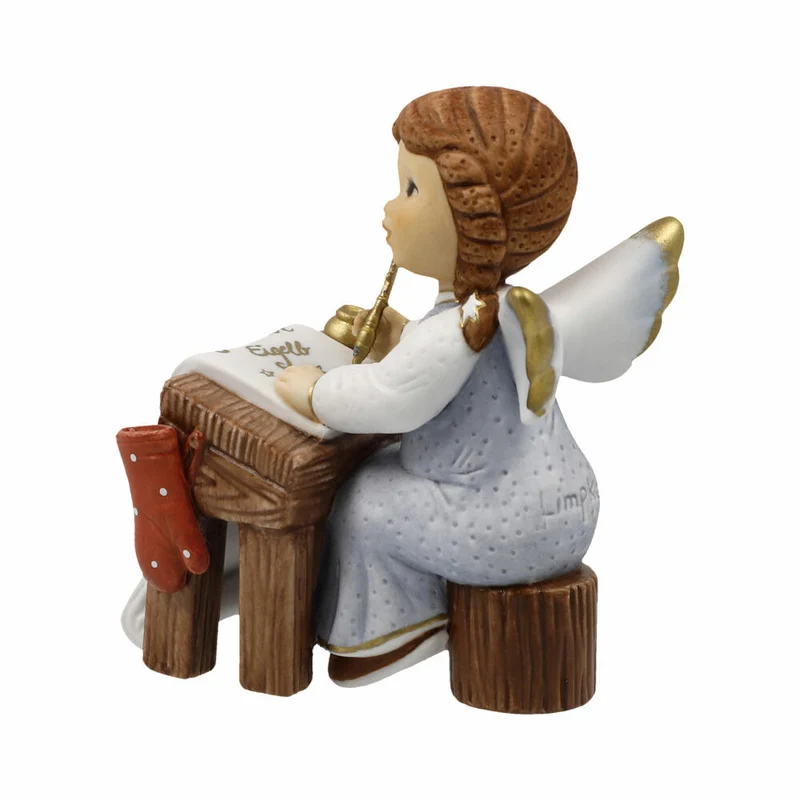 Goebel Engel Meine Lieblingsrezepte, Biskuit-Porzellan, Bunt, 9.5 cm, 11751091