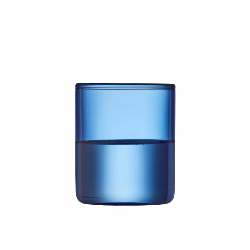 Lyngby Glas Messglas Torino 2er Set, Messbecher, Glas, Blau, 600 ml, 30200