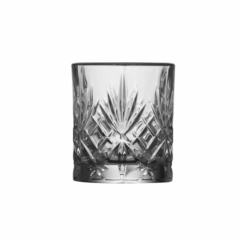 Lyngby Glas Messglas Melodia 6er Set, Messbecher, Kristallglas, Transparent, 80 ml, 31134