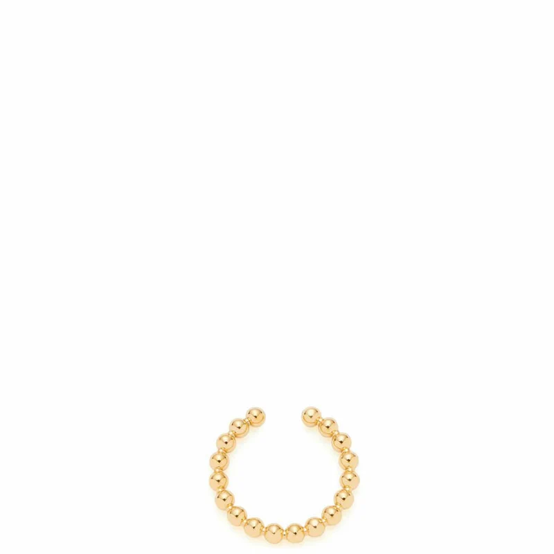 Leonardo Jewels Ohrklemme Gold Lollo CIAO, Ohrclip, Ohrschmuck, Modeschmuck, Edelstahl IP Gold , 024259