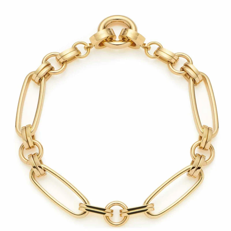 Leonardo Jewels Armband Mathilde Clip&Mix, Schmuckarmband, Armkette, Modeschmuck, Edelstahl IP Gold , 024267